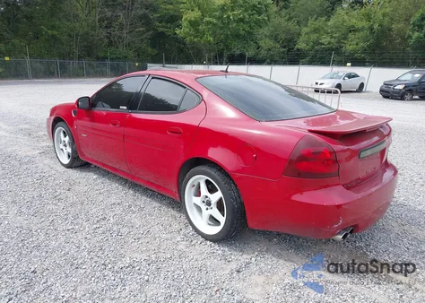 2006 Pontiac Grand Prix Gxp z USA, uszkodzony, nr VIN 2G2WC58C761272785